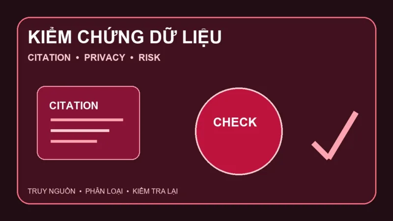 Cách kiểm chứng citation và bảo mật dữ liệu trong Gemini Notebook Kiểm chứng citation, bảo mật dữ liệu và giảm rủi ro AI trong Gemini Notebook
