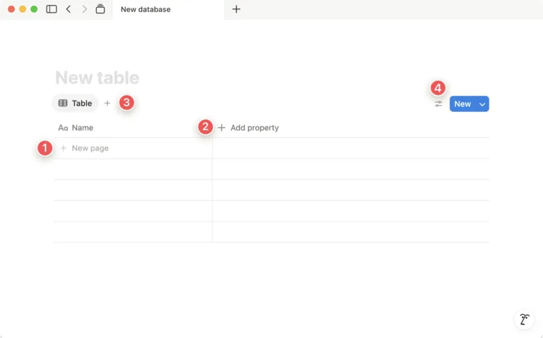 Hướng dẫn Notion Database: view, property, filter và template cho người mới Ví dụ database trong Notion; ảnh từ Notion Help Center chính thức.